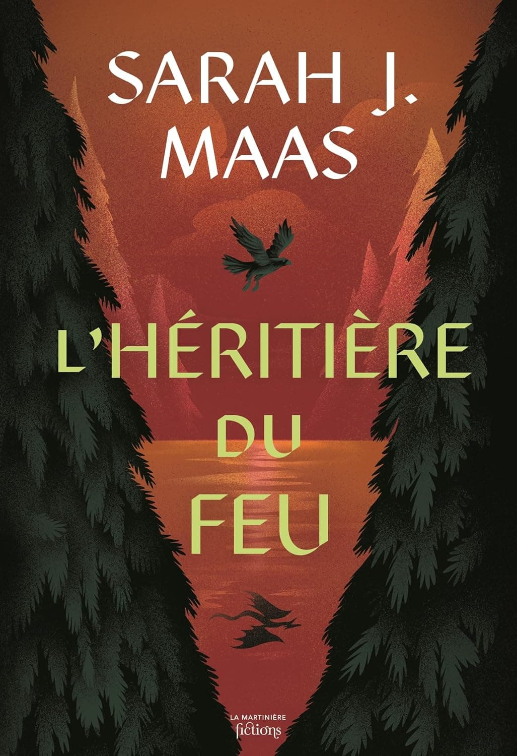 Couverture de L’Héritière du feu