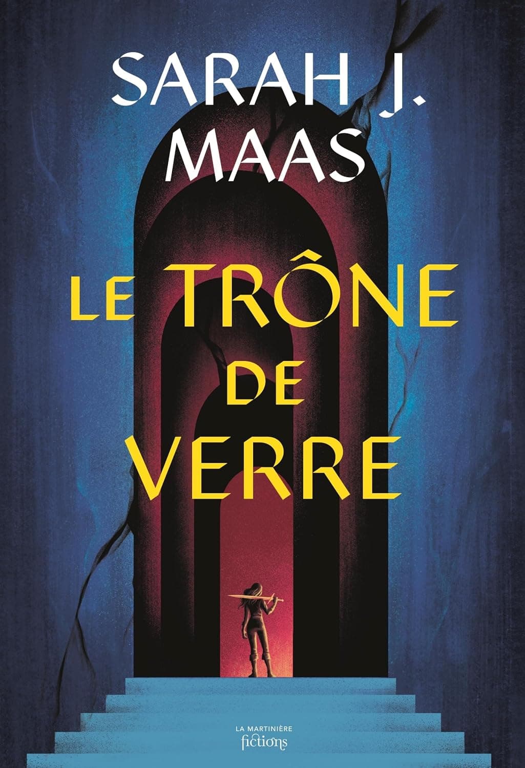 Couverture de Le Trône de verre